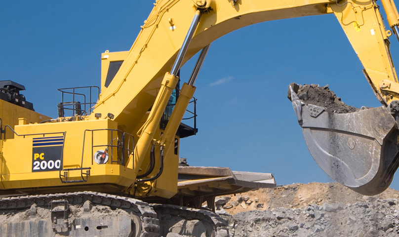 komatsu PC2000 excavator