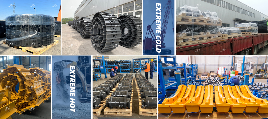 origin machinery undercarriage parts shipping