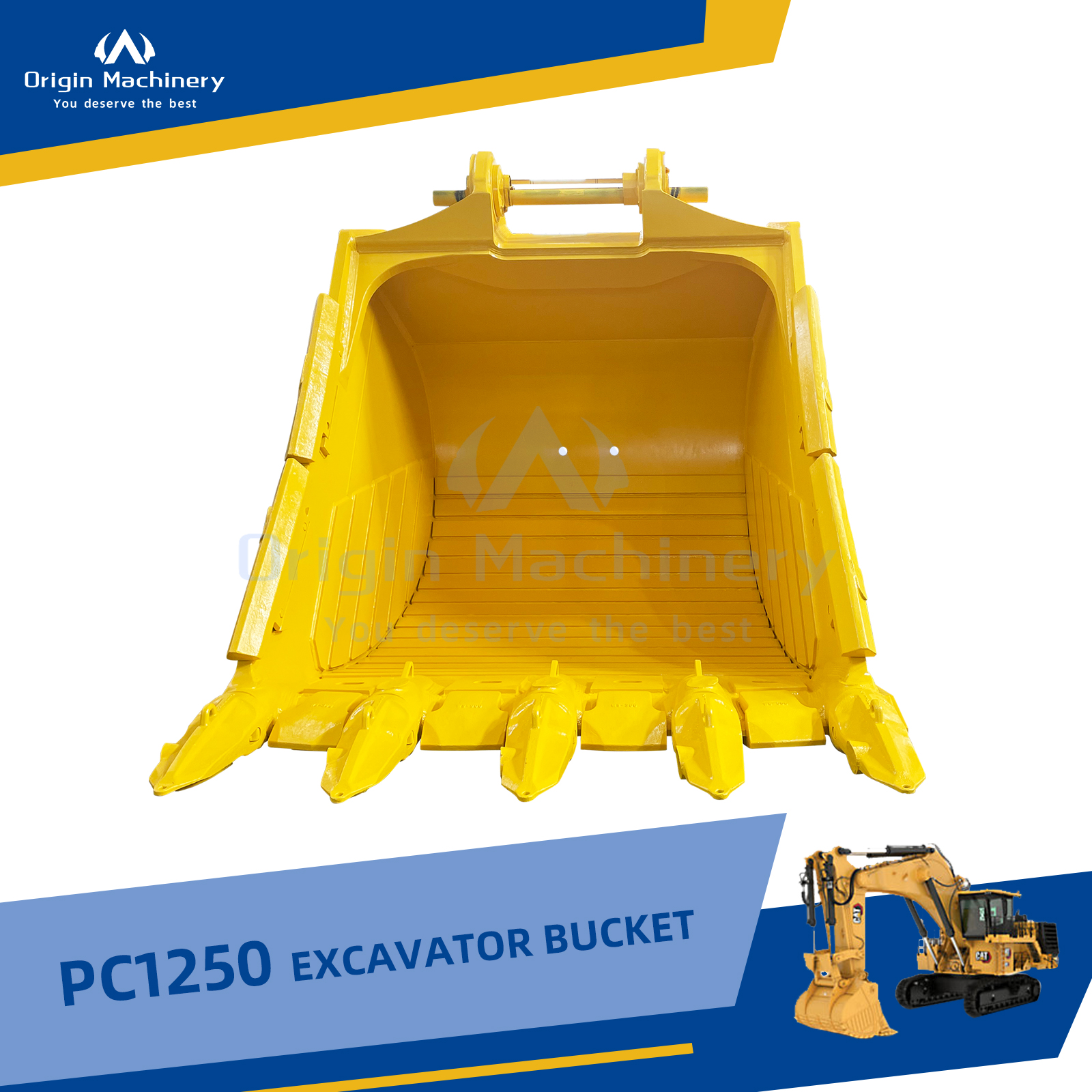 PC1250 экскаватор скальный ковш горнодобывающий ковш обратная лопата