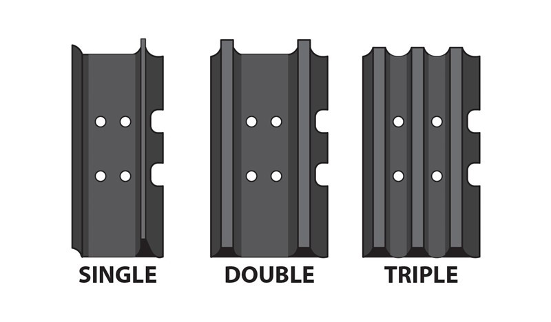 track shoe track pad for excavator undercarriage