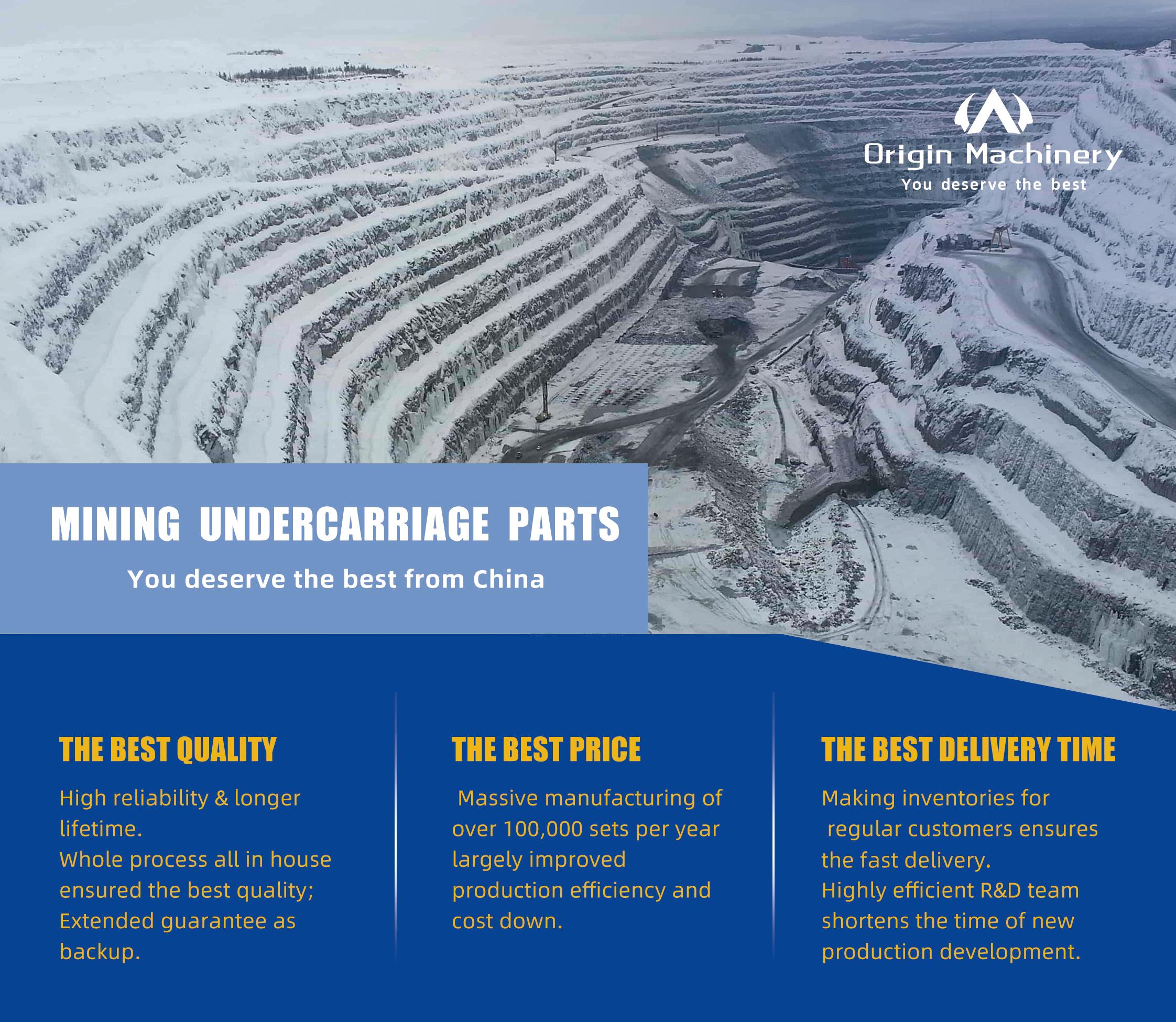undercarriage parts Origin Machinery