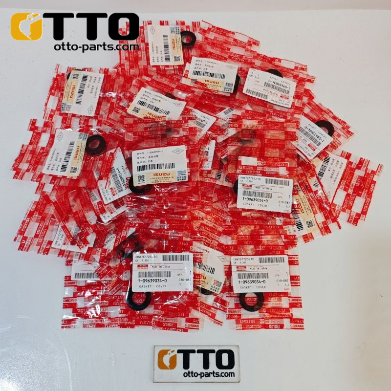 Запчасти для экскаватора OTTO 6WG1 4HK1 6HK1 1-09639034-0 Прокладка крышки сальника двигателя для ISUZU
