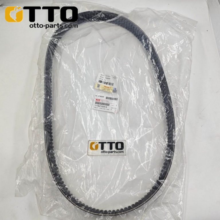 OTTO Ремень вентилятора охлаждения 1-13671520-0 для двигателей Isuzu 6WG1, 6WG1T, экскаваторов ZX450-3, ZX870-3, ZX470-3 - Otto Excavator Parts