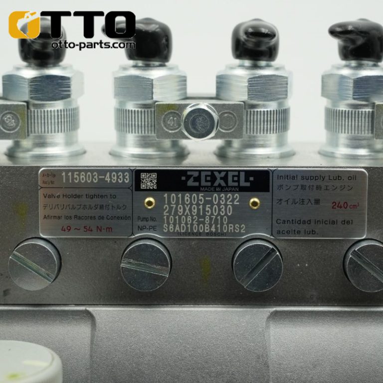 OTTO Топливная форсунка для двигателя 6BG1 экскаватора XE200 101062-8550 101062-8552 1156034930 1-15603493-0 Подходит для ISUZU​ - Otto Excavator Parts