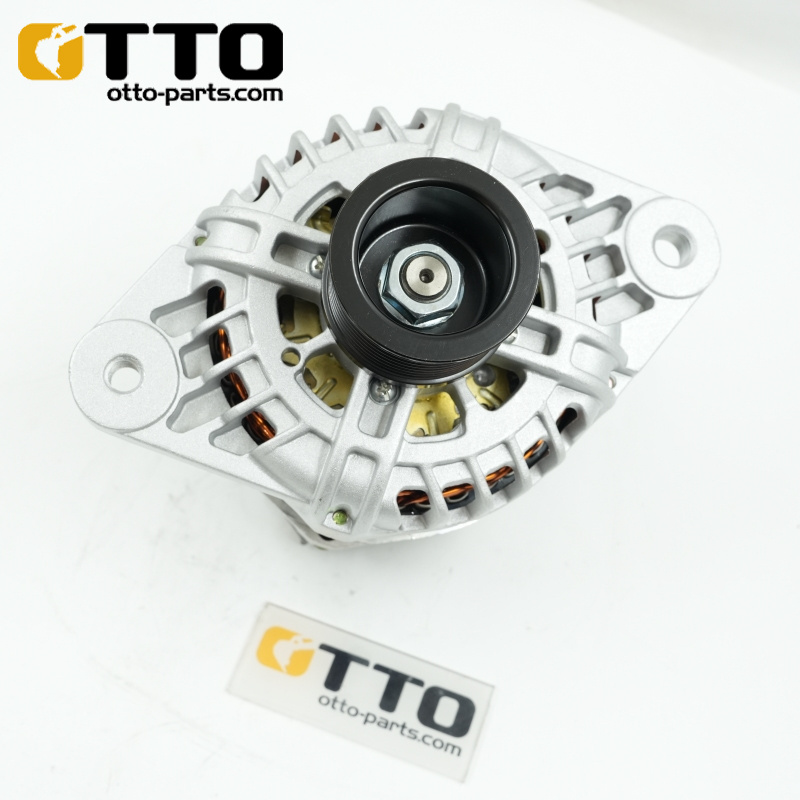 OTTO Генератор (альтернатор) 21Q6-41000, 24В, для экскаваторов Hyundai R210-9, R220-9S, R250-9. Запасные части системы зарядки двигателя.