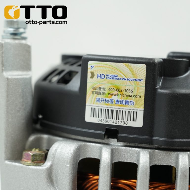 OTTO Генератор (альтернатор) 21Q6-41000, 24В, для экскаваторов Hyundai R210-9, R220-9S, R250-9. Запасные части системы зарядки двигателя. - Otto Excavator Parts