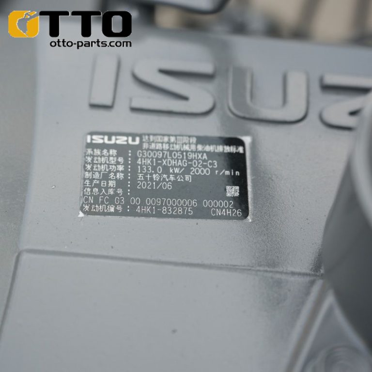 OTTO Полный дизельный двигатель 4HK1 для экскаваторов ZX270LC-3 ZX200-3 ZX210-3 ZX240-3 Сборка двигателя Hitachi​ - Otto Excavator Parts