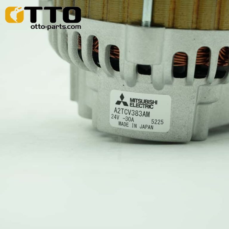 OTTO Узел генератора 8-97182289 для двигателя Komatsu 4JG1 Экскаваторы ZX70, SY75, XE75, FR75 Генератор‑стартер (альтернатор) - Otto Excavator Parts