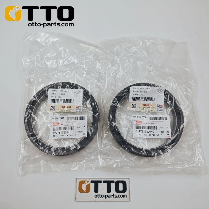 Otto 8-97617309-0 897617-3090 8976173090 zx450-3 zx670 zx870 6wg1 6wa1 6wf1 заднее масляное уплотнение коленвала для isuzu