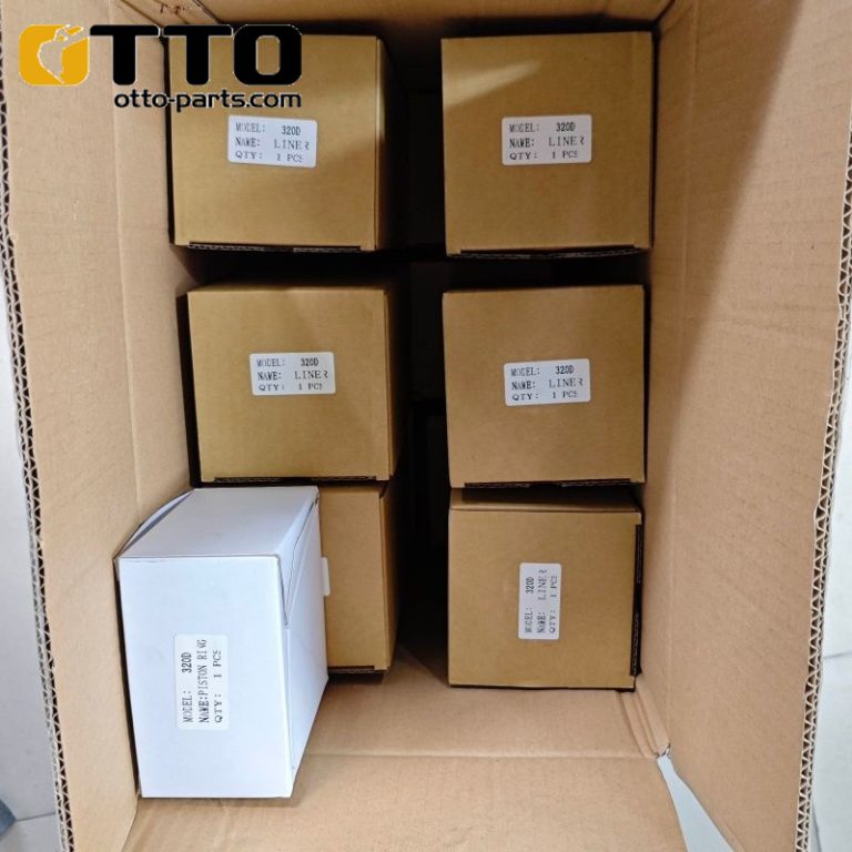 OTTO Комплект цилиндровых втулок и поршней C6.4 для экскаваторов CAT 320D / 325D / 330D / 336D. Комплект поршневых колец. - Otto Excavator Parts