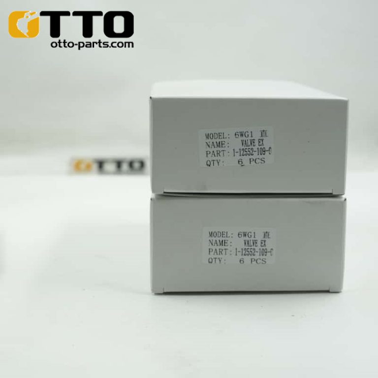 OTTO Выпускной клапан 1-12552109 для двигателя Isuzu 6WG1 и экскаваторов ZX450, ZX470, ZX870, ZX850 (комплект клапанов двигателя) - Otto Excavator Parts