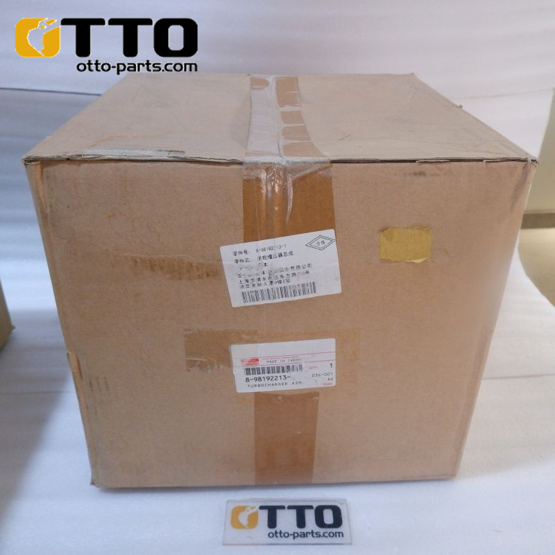 Otto sh800-3 детали экскаватора 6wg1 1-87618398-0 8-98192213-3 турбонагнетатель двигателя для isuzu
