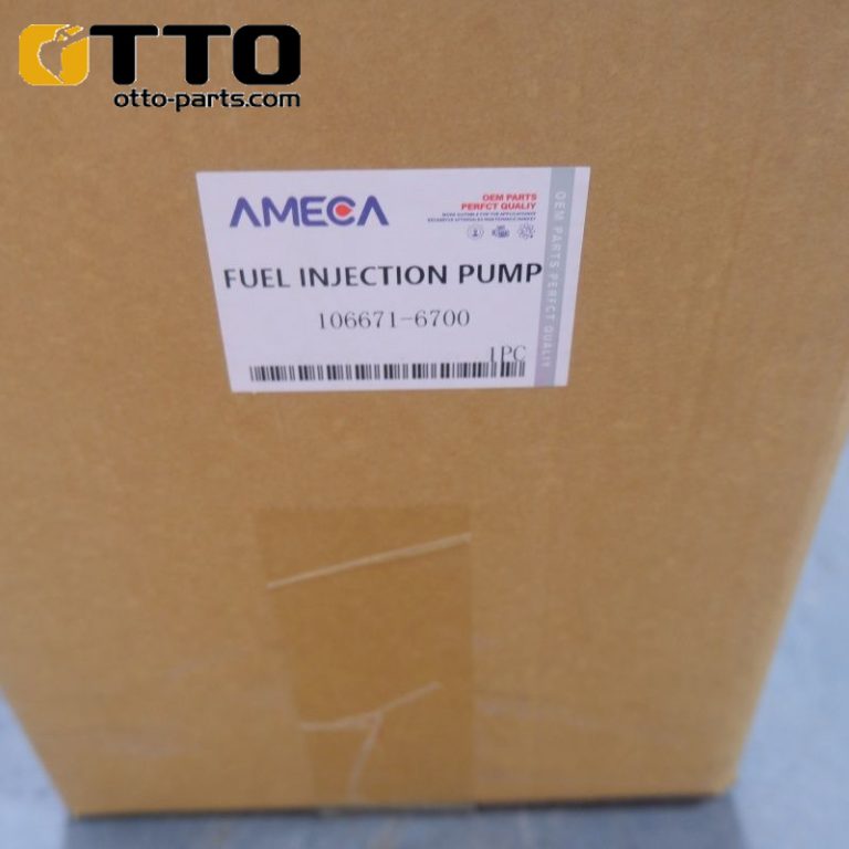 OTTO Топливная форсунка с общей рампой для дизельного двигателя ISUZU 106671-6700 106067-6470 1156034840 1-15603484-0 1066716700 6HK1​ - Otto Excavator Parts