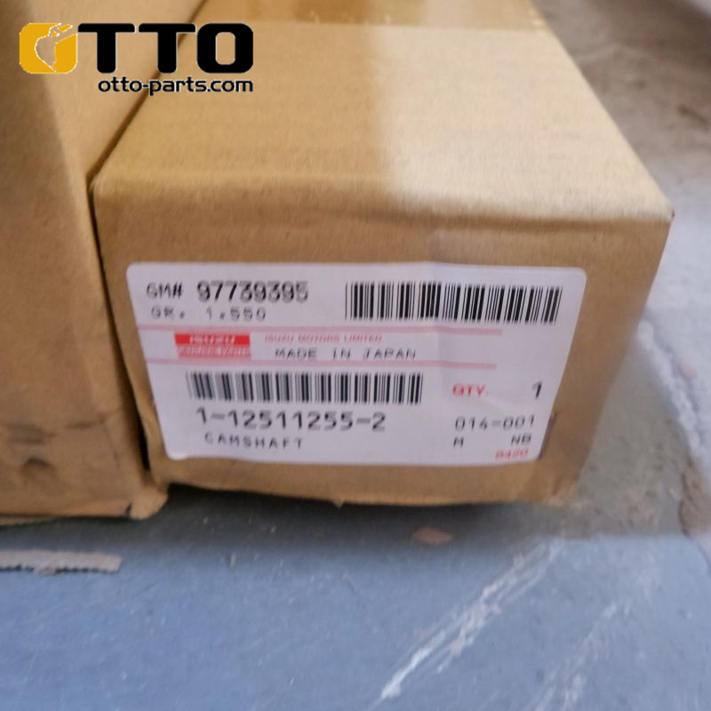 Детали экскаватора otto zx450 zx450-3 6wg1 12511255-1 1-12511255-2 1125112552 112511-2552 распредвал дизельного двигателя