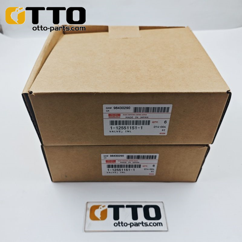 Otto 1125511515 1-12551151-5 Запчасти для экскаватора Zx450 Выпускной клапан 6wg1 Впускной клапан