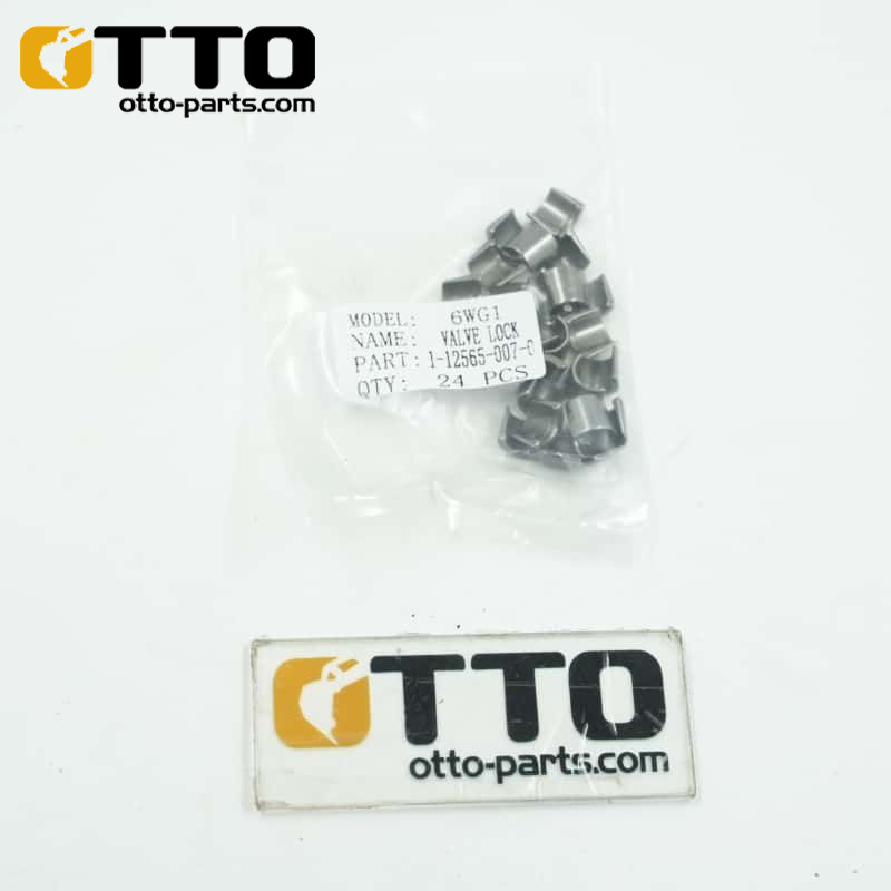 OTTO Пластина фиксации клапана 1-12565007 для двигателей Isuzu 4HK1, 6HK1, высокопрочная пластина фиксации для экскаватора