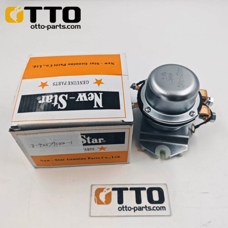 OTTO Реле аккумулятора 8-94379543-1 для двигателей Komatsu 4HK1, 6SD1T и экскаваторов ZX240-3, ZX450, ZX330, PC240, PC450 (запускающее реле) - Otto Excavator Parts