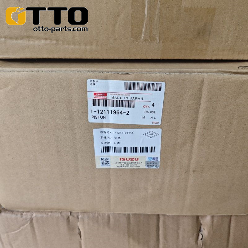 Экскаватор otto zx450 zx600 zx800 6wg1 Запчасти для дизельного двигателя 1-12112001-0 1-12112009-0 1-12111964-2 поршня для isuzu