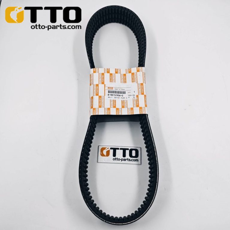 OTTO Ремень привода водяного насоса 8-98152906-0 для двигателя Isuzu 6BG1 и экскаваторов ZX200-5G, PC200, PC210, PC220 - Otto Excavator Parts