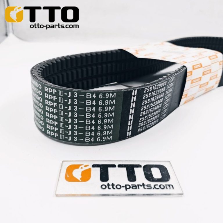 OTTO Ремень привода водяного насоса 8-98152906-0 для двигателя Isuzu 6BG1 и экскаваторов ZX200-5G, PC200, PC210, PC220 - Otto Excavator Parts