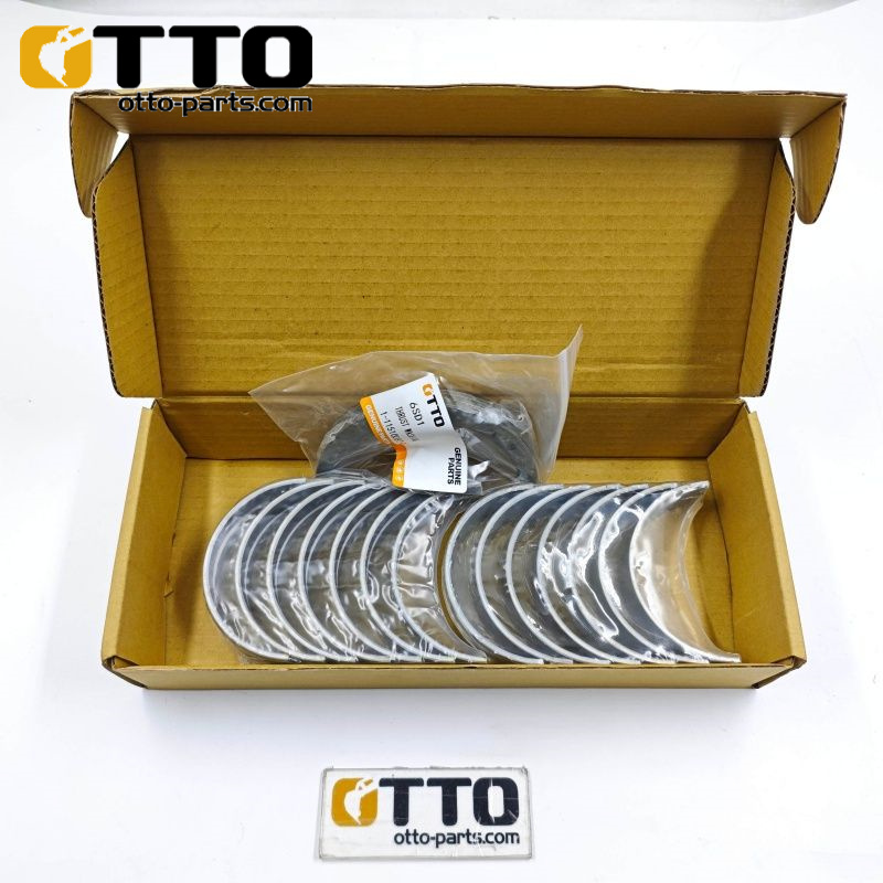 OTTO Подшипник коленчатого вала 1-11510087 для экскаваторов Hitachi EX350LCH-V, PC350, PC400, PC450 (стандартный металлический комплект подшипников коленчатого вала)