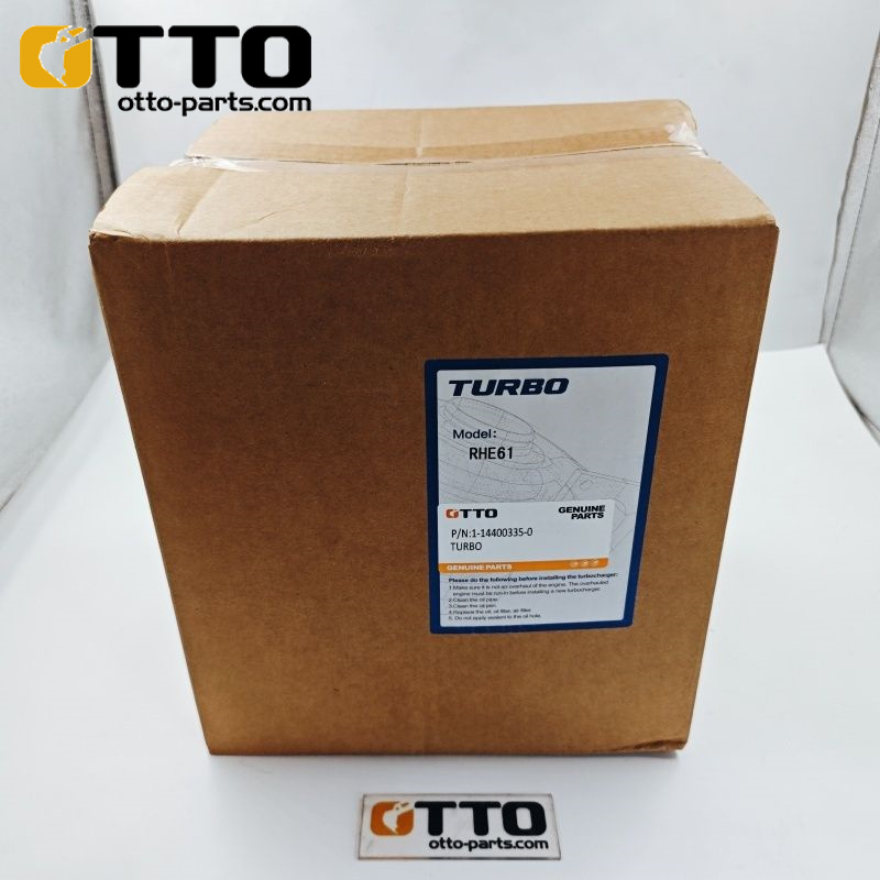 Запчасти для экскаватора OTTO 114400335 1-14400335 турбонагнетатель hcr-12 6bg1 турбонагнетатель двигателя
