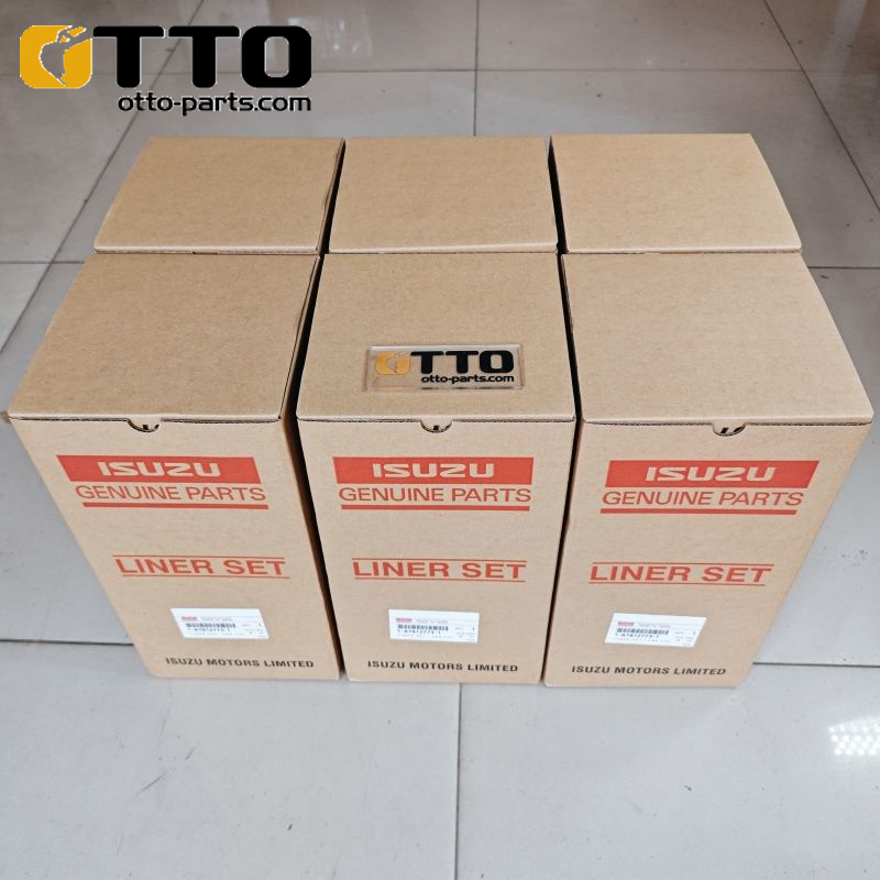 Комплект для ремонта двигателя с поршневым кольцом Otto Экскаватор Zx450 6wg1 1878127731 1-87812773-1 Комплект вкладок цилиндров двигателя