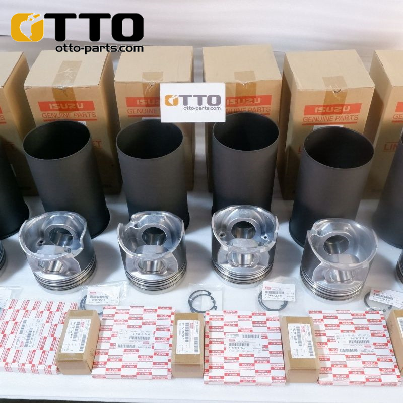 Details для экскаватора otto zx450-3 1-87813391-5 1-87813391-0 6wg1 Комплект вкладок цилиндров двигателя для Hitachi