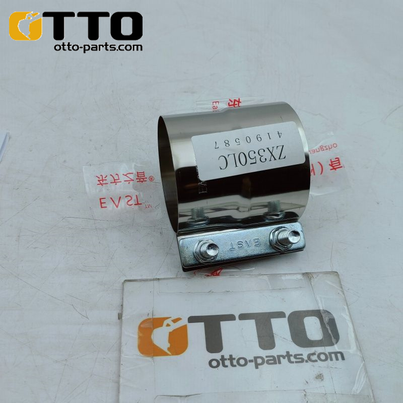 OTTO Хомут глушителя 4190587 для двигателя Isuzu 6BD1 экскаватора ZX200 (оригинальное качество запчасти)