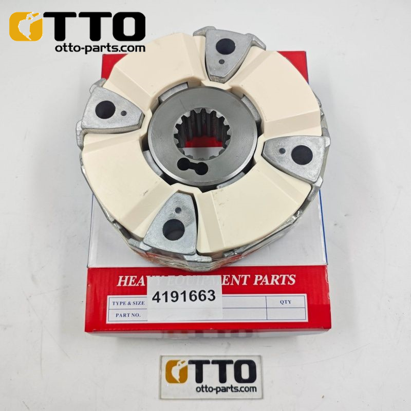 OTTO Муфта с болтами 4191663 для экскаваторов CAT 110H, 120H, 130H, 140H (гидравлическая муфта)