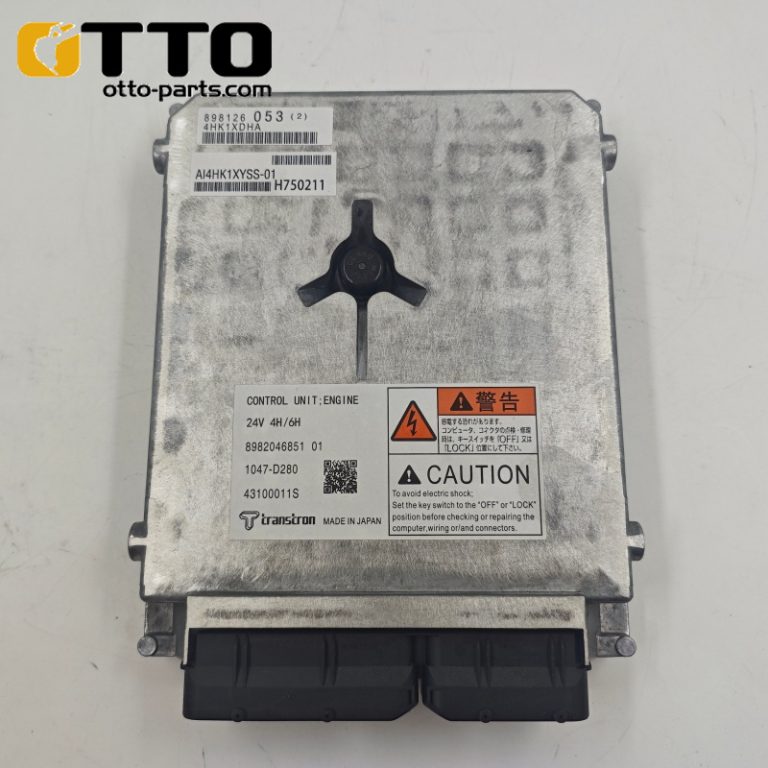 OTTO Контроллер ECU двигателя 4HK1 для Isuzu Hitachi ZX200-3, компьютерная плата экскаватора, модуль управления 4HK1X - Otto Excavator Parts