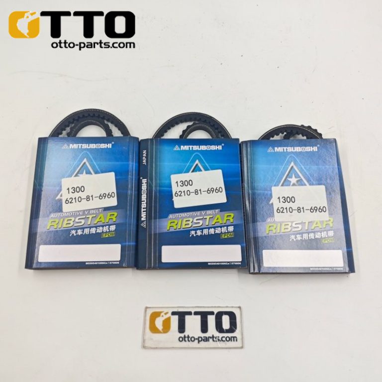 OTTO Ремень 6210-81-6960 для экскаваторов Komatsu PC200, PC210, PC220, PC240 (замена приводного ремня) - Otto Excavator Parts