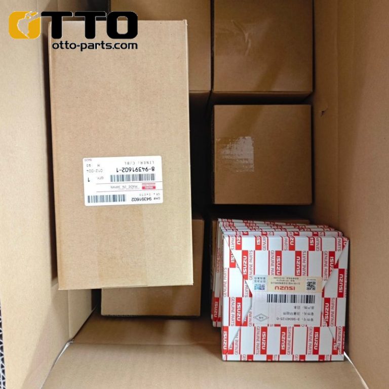 OTTO Комплект гильз цилиндров двигателя 8-94391602-0 для двигателей Isuzu 4HK1, 6HK1 и экскаваторов ZX200-3, ZX330-3, PC200, PC330 (комплект гильз цилиндров) - Otto Excavator Parts