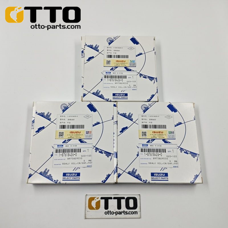 ​OTTO Экскаватор ZX200-3 4HK1 4HK1T Двигатель Масляный уплотнитель коленчатого вала 8-97382955-0 8973829550 Подходит для Hitachi​