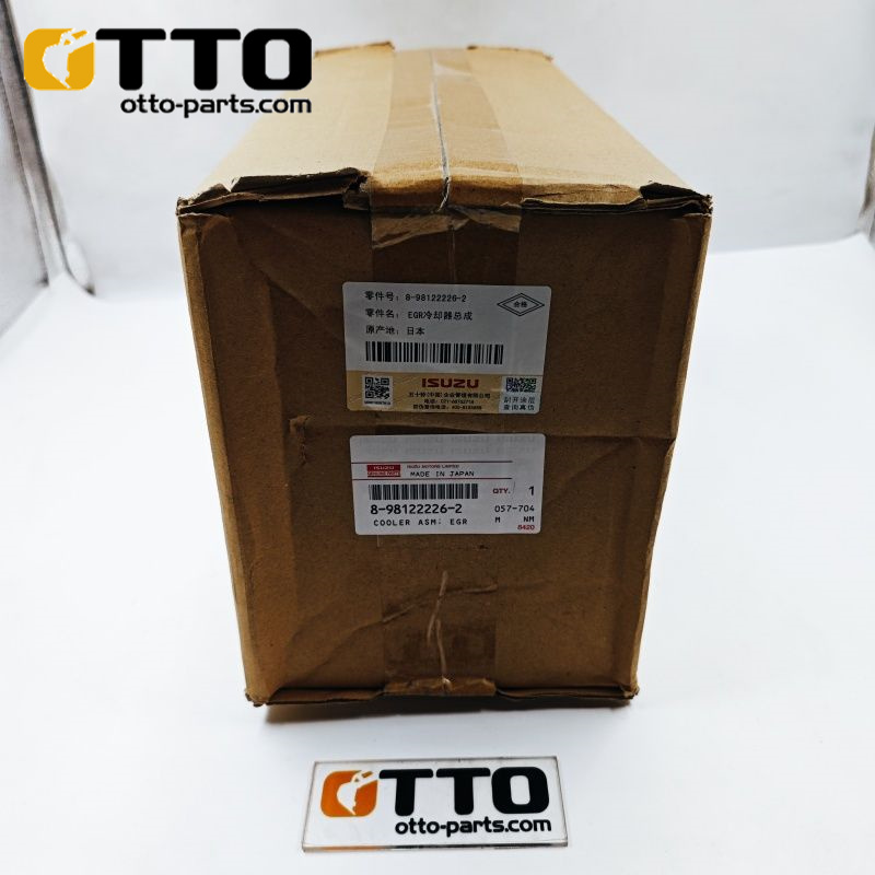 Otto sh330 zx360-3h sh370 6hk1 8-98122226-2egr холодильник выхлопных газов в сборе для isuzu
