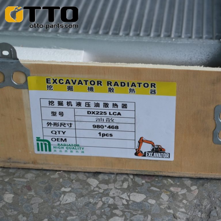 OTTO Радиаторный сердечник (масляный радиатор) 65.05606-5024 для экскаваторов Daewoo DH220-5, DX225LCA, DH225-7. Охлаждение масла двигателя DB58 / DB58T - Otto Excavator Parts