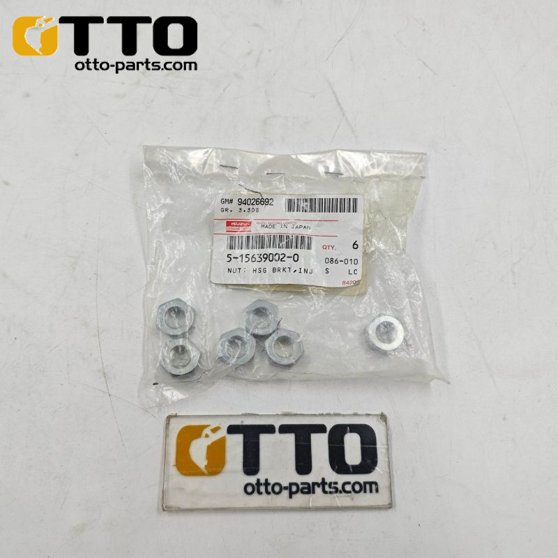 OTTO Гайка турбокомпрессора 1-09400027-0 для Hitachi ZX200 с двигателем 6BG1T, жаростойкая гайка