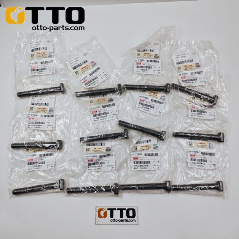 Otto 8-94394419-1 1-13342132-6 1-09070100-1 1-12235036-3 zx450-3 Экскаватор весь болт двигателя 6wg1 штанг винт болт для isuzu - Otto Excavator Parts