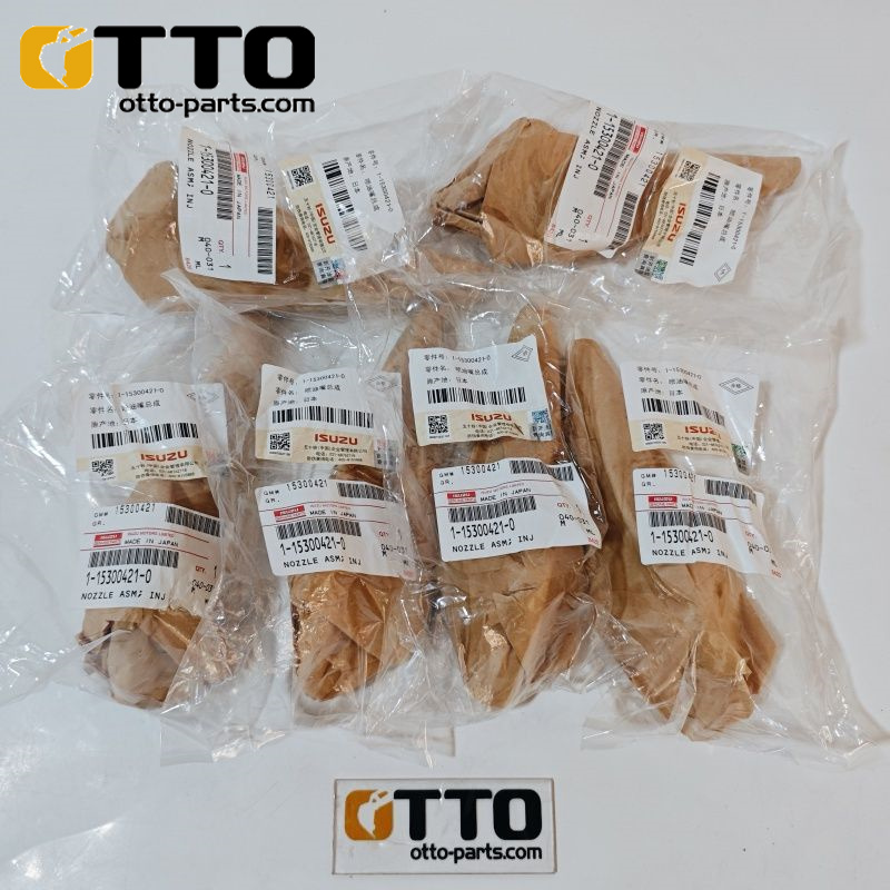 Otto zx160 zx270 zx240-3g zx230 инжектор экскаватора 4bg1 6bg1 инжектор двигателя 1-15300421-1 1-15300421-0 инжектор Common Rail