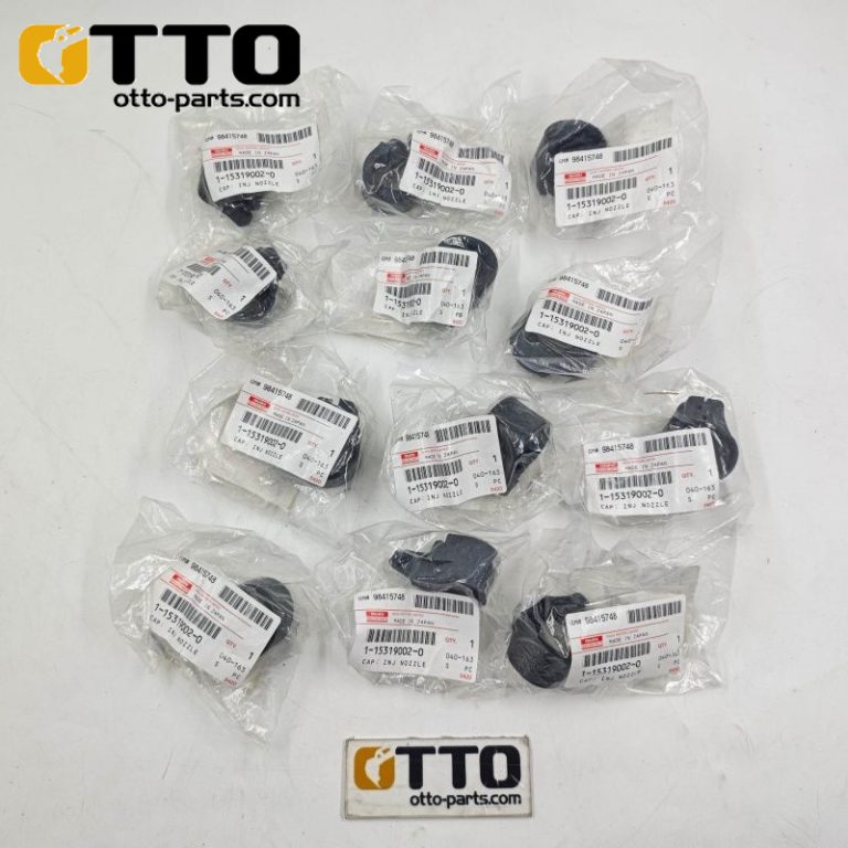 OTTO Крышка форсунки топливной 1-15319002-0 для двигателя Isuzu 6WG1 и экскаваторов ZX450, ZX470, ZX870, ZX850 (комплект крышек форсунок) - Otto Excavator Parts