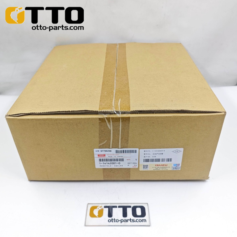 OTTO Задний выпускной коллектор 1-14142001-0 для экскаватора Hitachi ZX450-3 (двигатель Isuzu 6WG1), компонент системы выпуска тяжелой техники