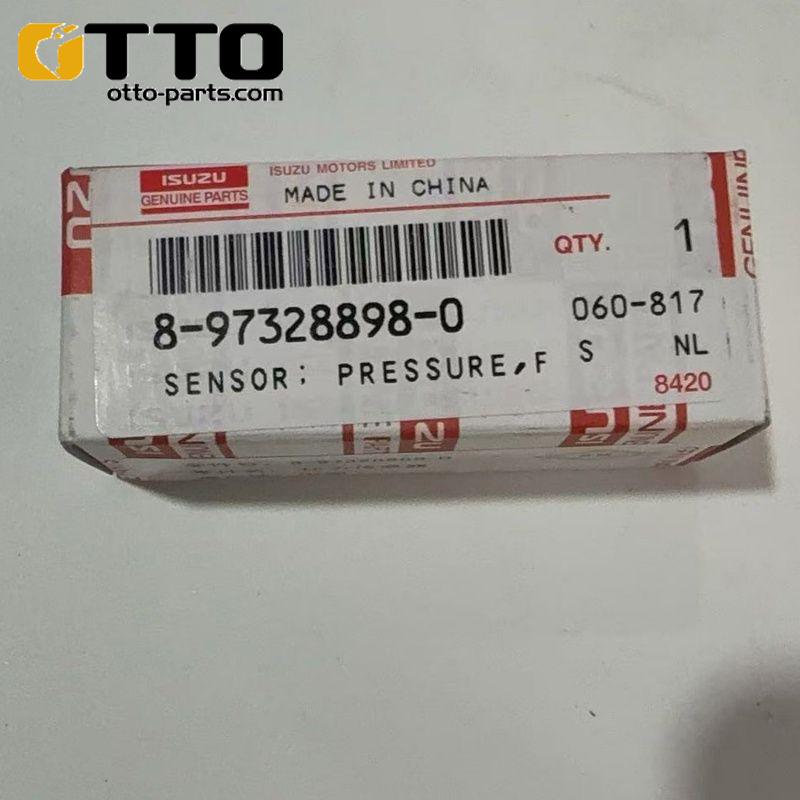 Otto 8973288980 8-97328898-0 запчасти для экскаватора zx470-3 zx470-3 zx870-3 6wg1 6wg1 датчик давления топлива
