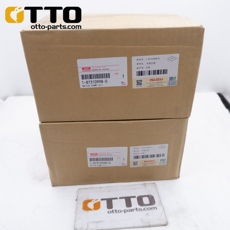OTTO 8-98046366-0 Насос воды для системы охлаждения экскаватора Hitachi ZX450-3 с двигателем 6WG1 Насос воды для тяжелой техники
