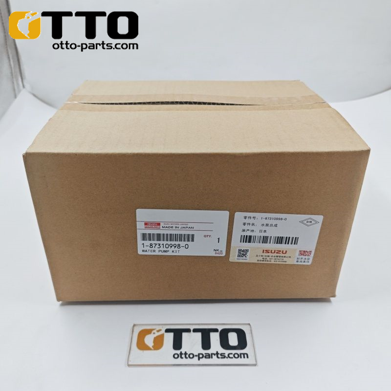 Детали экскаватора otto zx450-3 6wg1 1-87310998-0 8-98046366-0 8-98046366-1 дизельный водяной насос для Hitachi