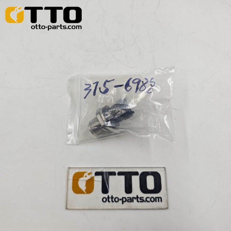 OTTO Датчик давления топлива 375-6988 / 3756988 для CAT 320D2, 323D2, 330D2, 336D2 (двигатели C7.1, C4.4) Датчик двигателя экскаватора