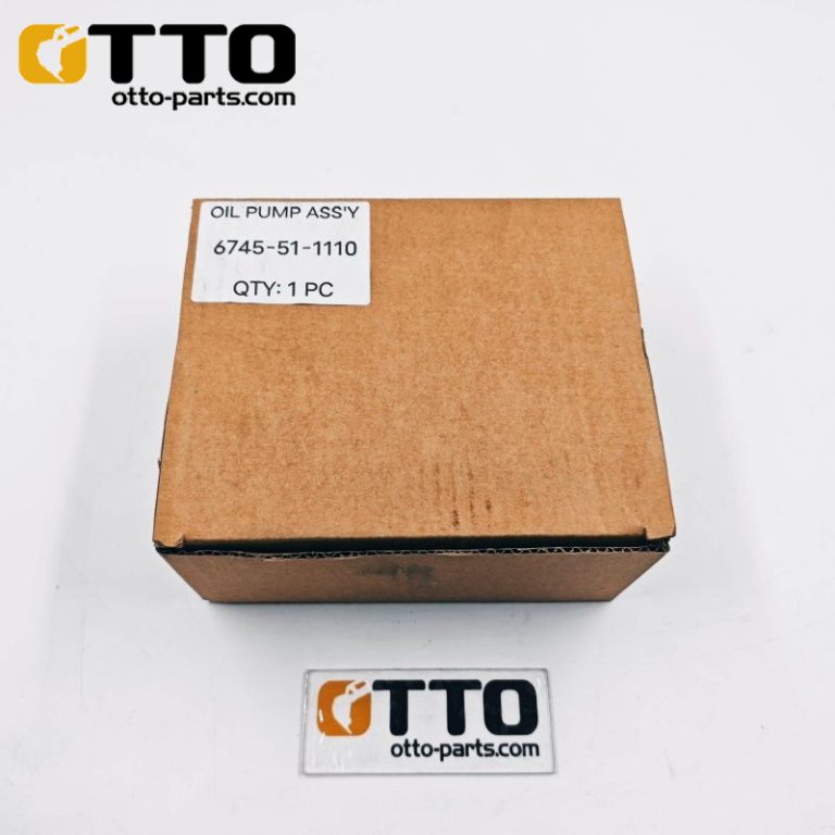 OTTO Масляный насос 6745-51-1110 для экскаваторов Komatsu PC200, PC210, PC220, PC240 (масляный насос двигателя) - Otto Excavator Parts