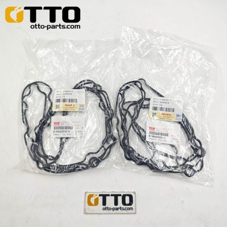 Прокладка поддона картера OTTO 8-98063032-0 для двигателя Isuzu 6WG1 (экскаваторы ZX450-3, PC450, PC490). Замена уплотнения масляного поддона. - Otto Excavator Parts