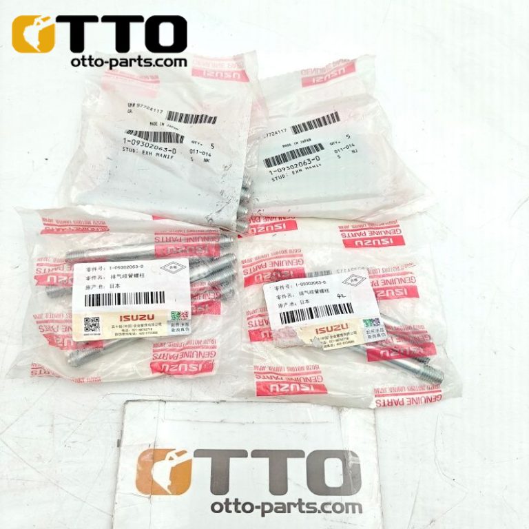 OTTO Болт-шпилька выпускного коллектора 1-09302063-0 для экскаватора Hitachi ZX450 с двигателем 6WG1T, высокопрочная - Otto Excavator Parts