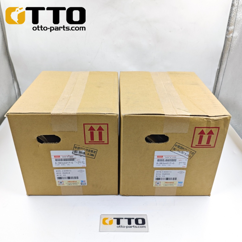 OTTO 8-98346317-0 Топливный насос высокого давления для Isuzu 4HK1 Hitachi ZX200-3 Sumitomo SH200-5 Case CX210B JCB JS220