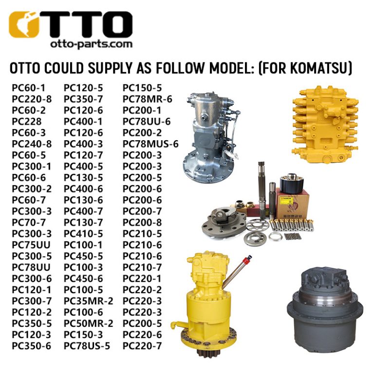 OTTO 723-47-20601 PC270-7-W1 Гидравлический регулирующий клапан Komatsu для экскаватора - Otto Excavator Parts